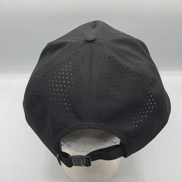 REI Co-op Strapback Trucker Hat Black One Size Mesh Back Adjustable Cap - Picture 4 of 12